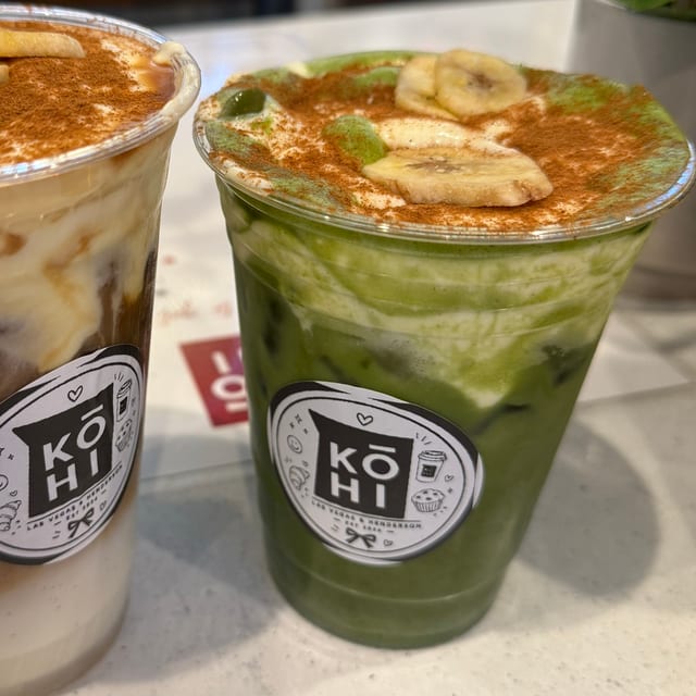 Bananaccino Matcha.