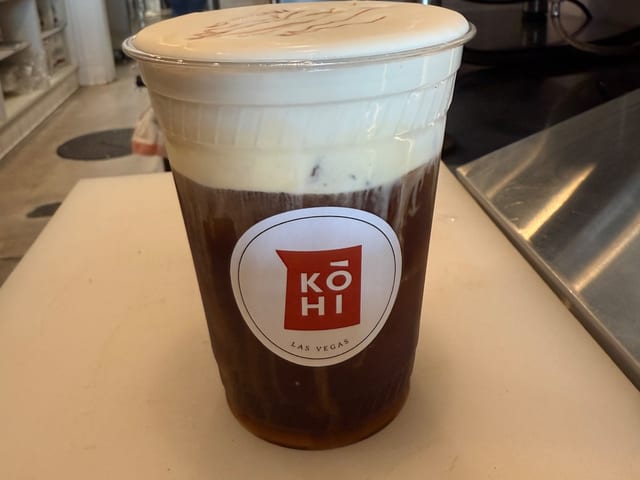Vanilla Sweet Cream Cold Brew.
