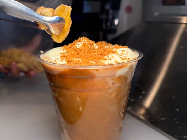 Biscoff Banana Latte.