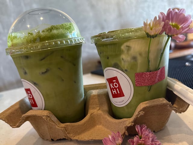 Matcha Latte.
