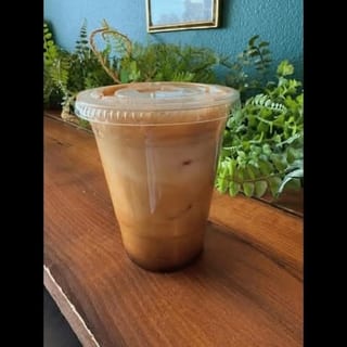 Salted Caramel white chocolate Latte Hot