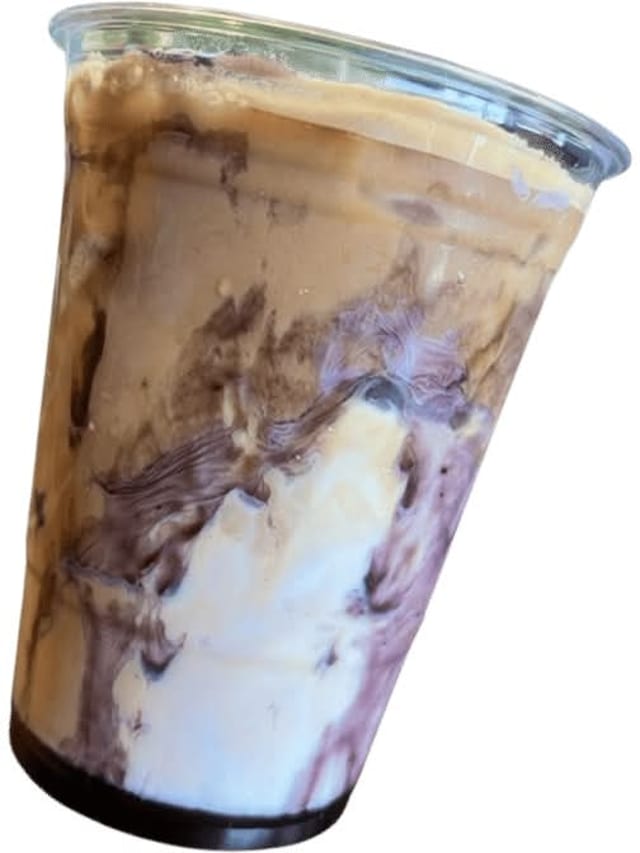 LAVENDER LATTE.