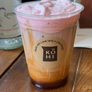 CHERRY CHAI LATTE