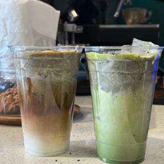 BLACK SESAME MATCHA
