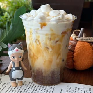 TOASTED CARAMALOW LATTE