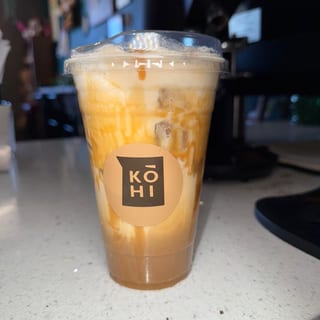 ICE CHURROS LATTE
