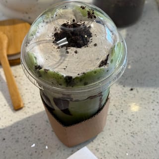 MATCHA COOKIE AND CREAM